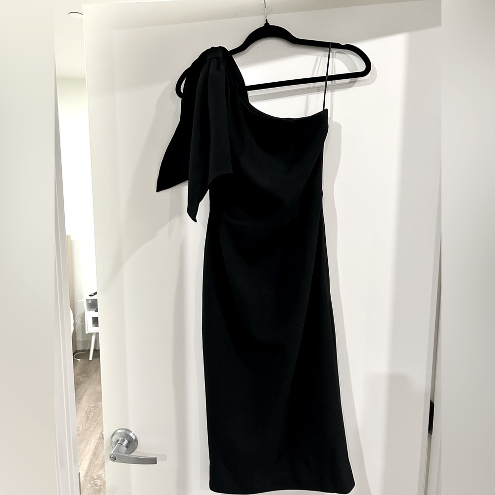 Black Mid Length Dress